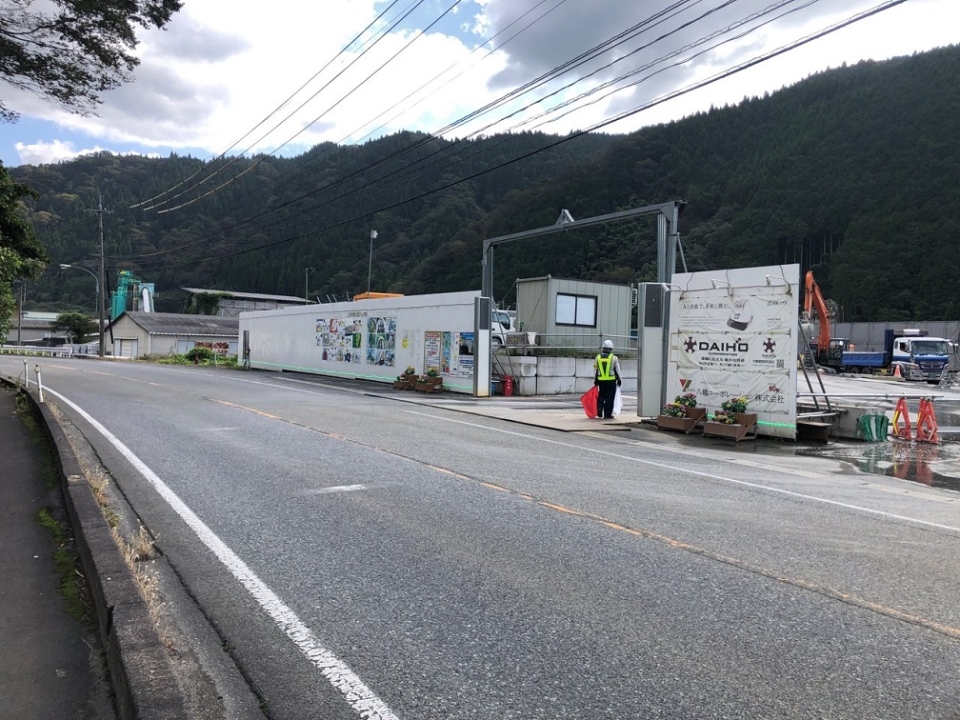 2023.10月度　現場資材置場